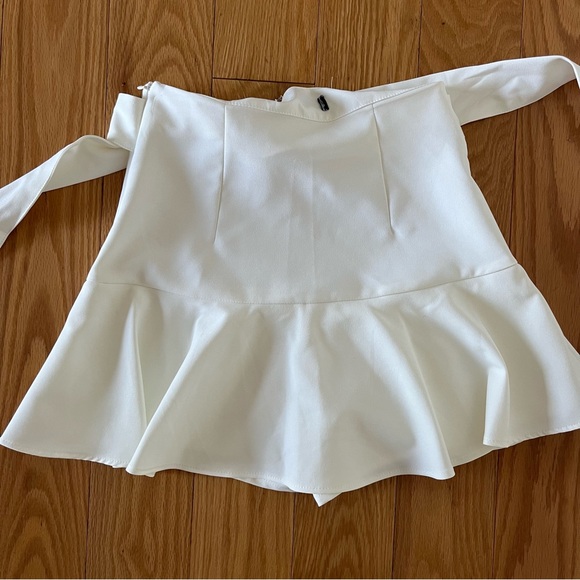 Zara white mini skort - Picture 5 of 6
